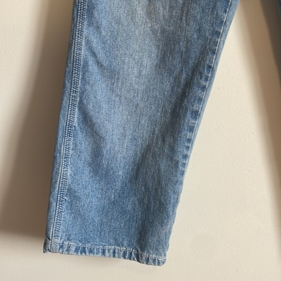 90s Carpenter Jeans 7/8 Blue Straight Route66 Y2K Skate Loose Grunge Alt Norm - Picture 6 of 13